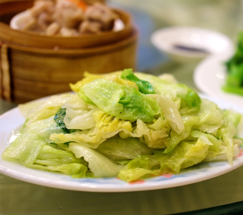 Fried Cabbage With Onion