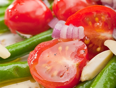 Green Beans With Tomatoes And Oregano