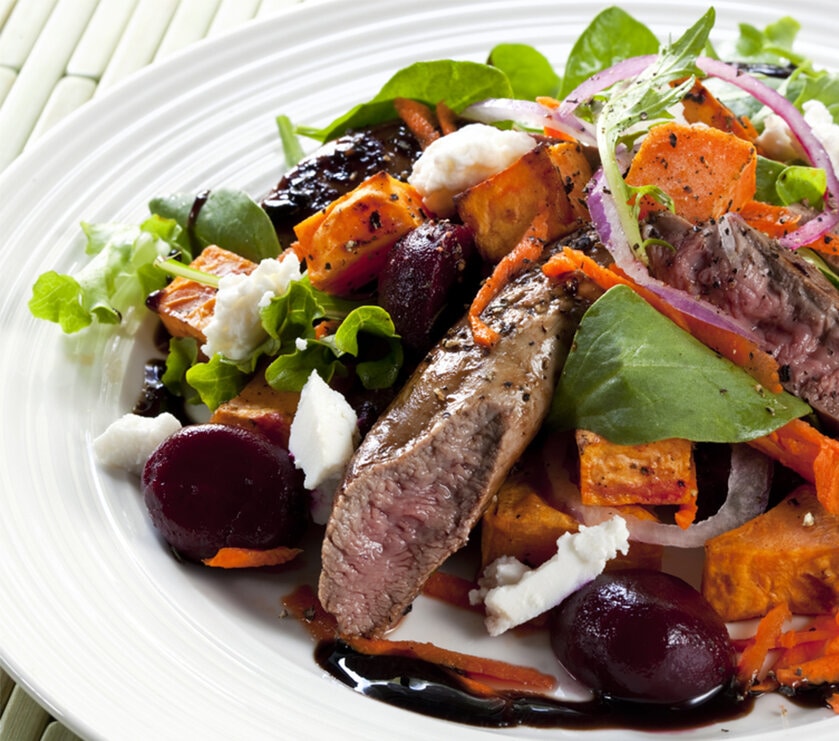 Lamb And Spinach Salad