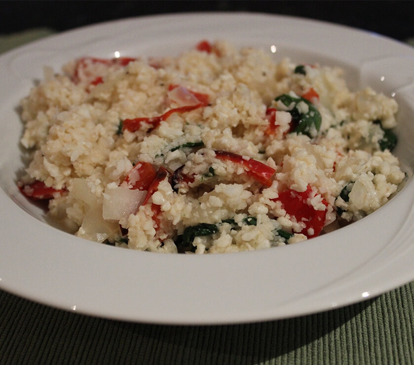 Lemon Cauliflower Risotto