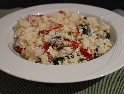Lemon Cauliflower Risotto