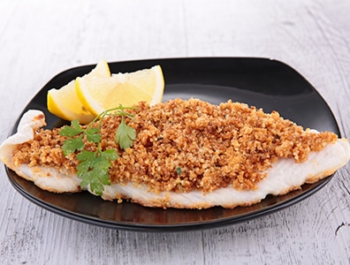 Macadamia Crumbed Fish
