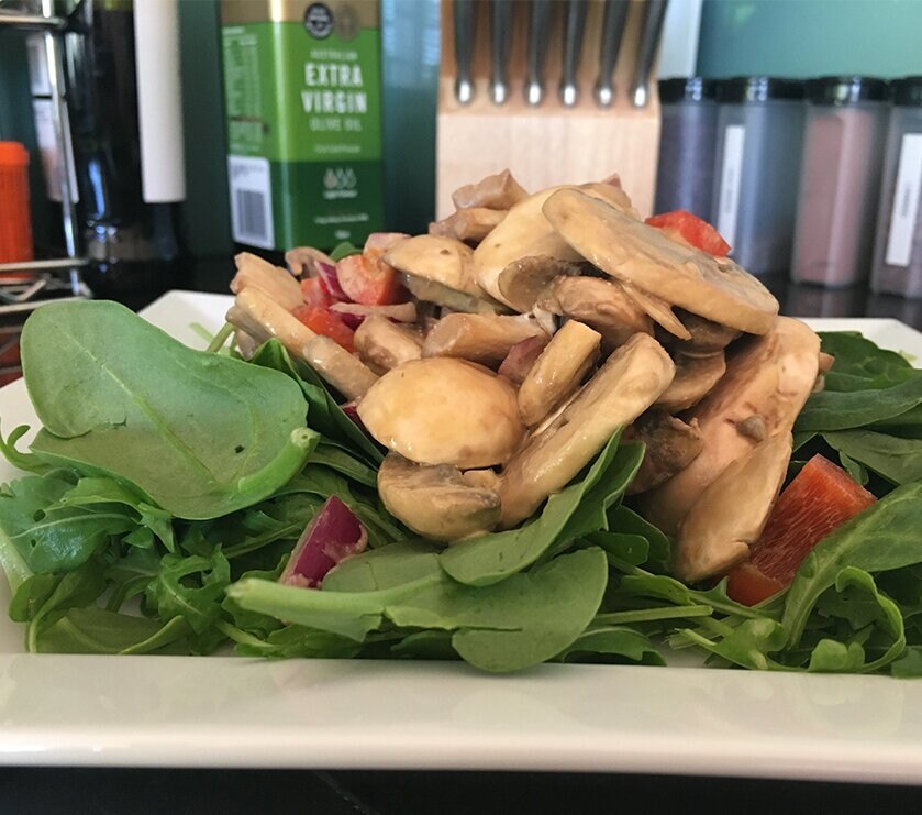 Marinated Mushroom Salad