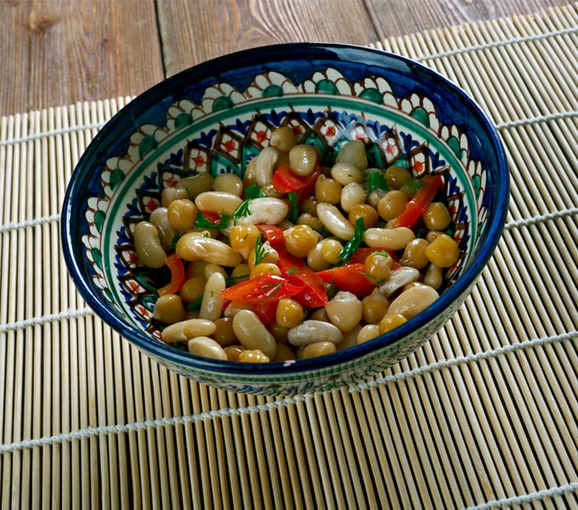 Mixed Bean And Pineapple Salad