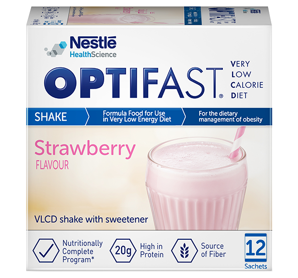 OPTIFAST VLCD شيك بالفراولة