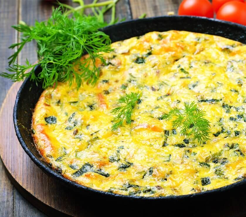 Baked Vegetable Frittata