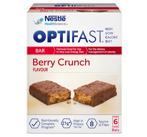 Optifast VLCD Berry Crunch Bars