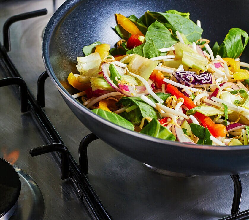 Cabbage, Zucchini And Capsicum Stir-Fry