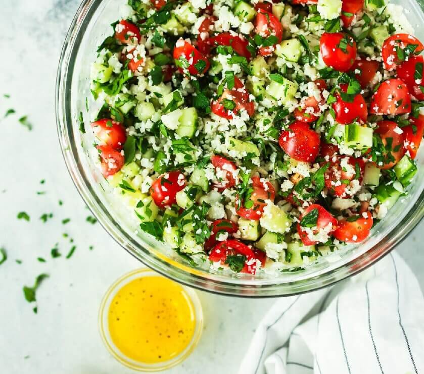 Cauliflower Tabbouleh Salad