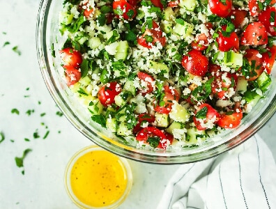 Cauliflower Tabbouleh Salad