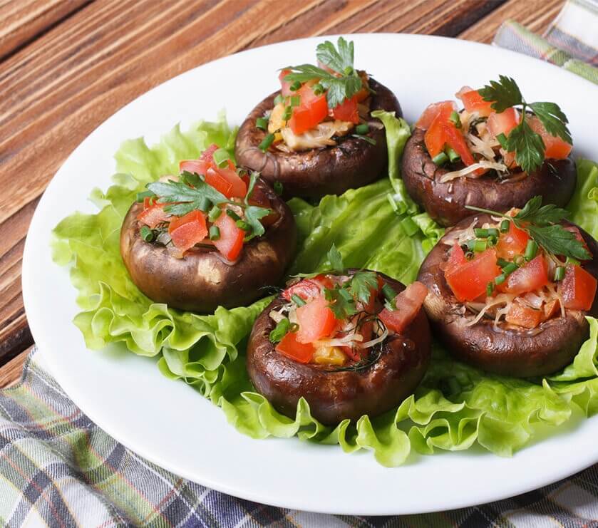 Grilled Portobello Mushrooms