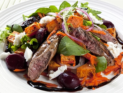 Lamb And Spinach Salad